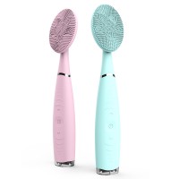 Makeup Cleansing Scrubber Wireless Charging Mini Facial Brush