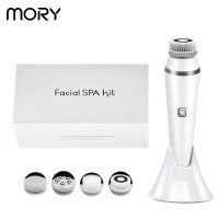 Mory New Facial Cleansing Brush Brush Face Cleanser Cleasing Ipx7 Rotating Scrubber Skin Facial Brush Skin Cleansing